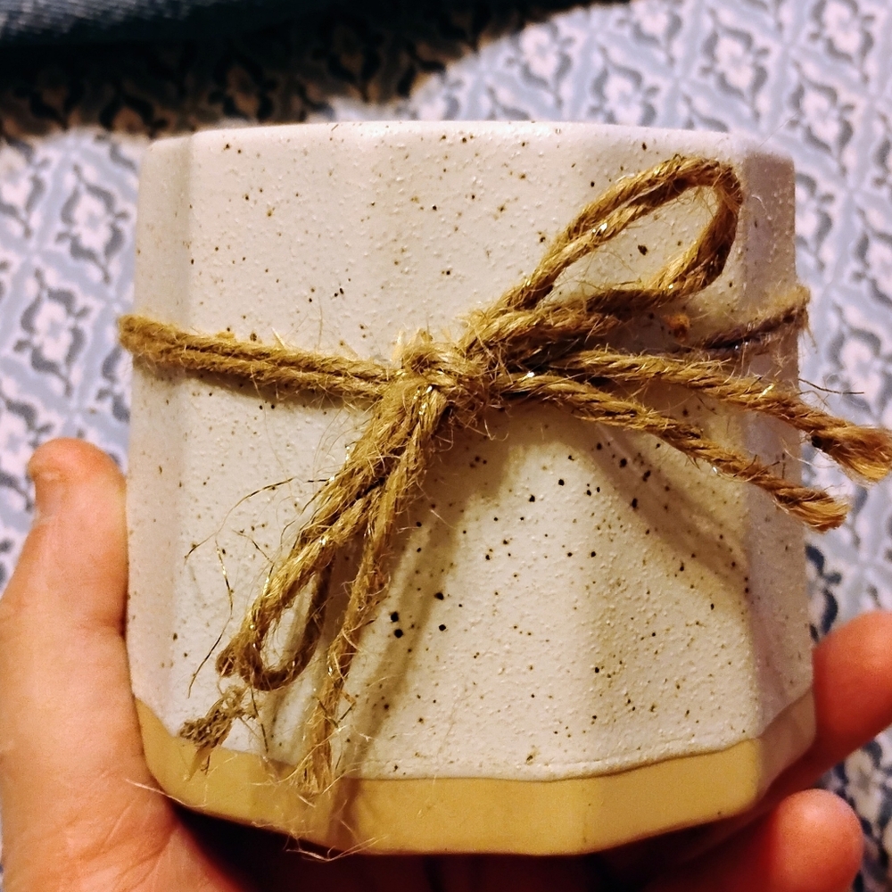 New Candle & Holder